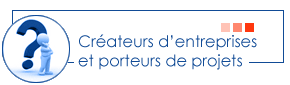logo createur d'entreprise et porteurs de projet