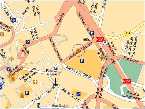 plan accès abc portage