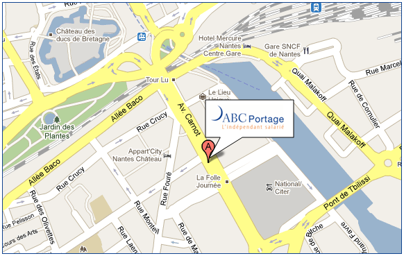plan acc�s abc portage