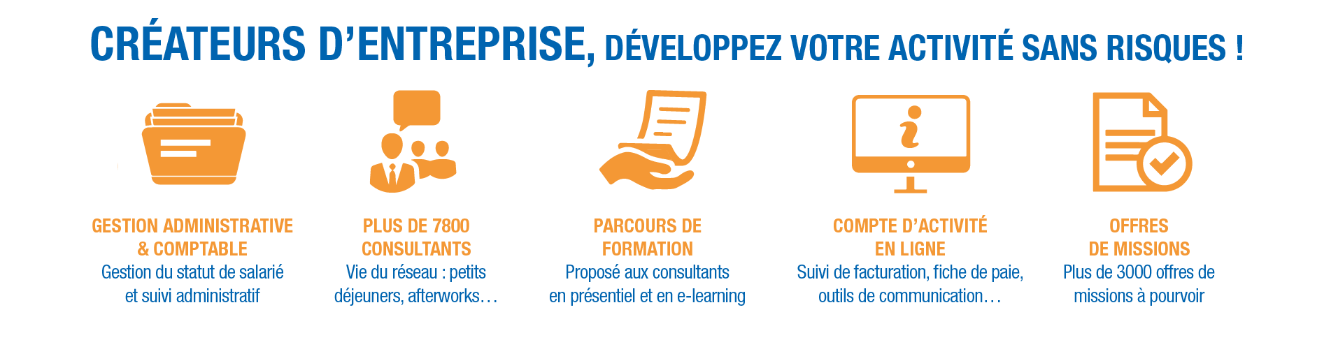 Créateurs d’entreprise et portage salarial