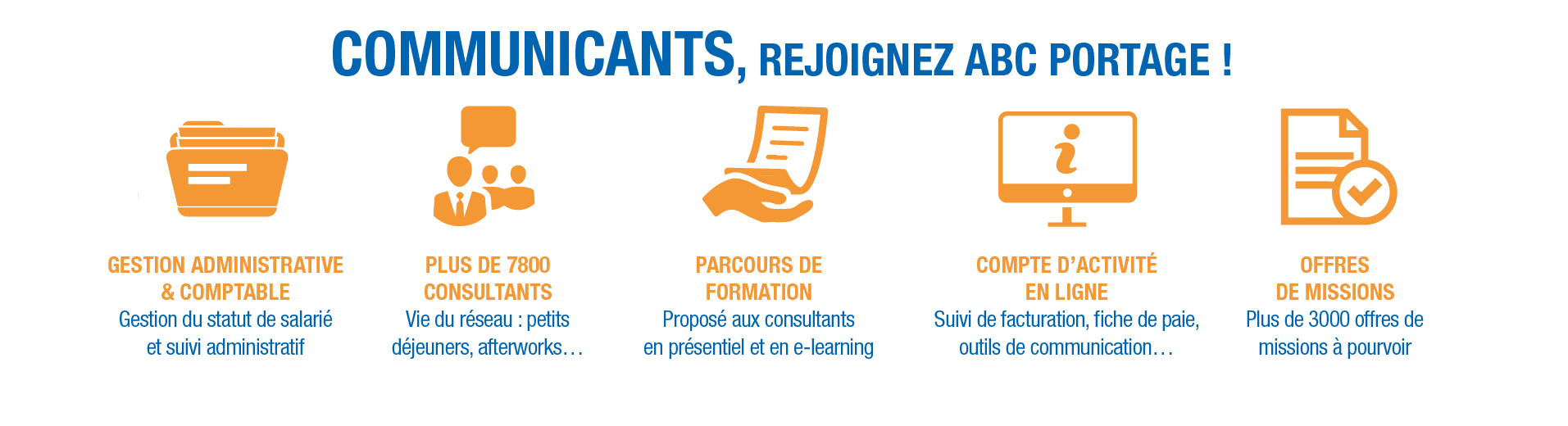 communicants et portage salarial