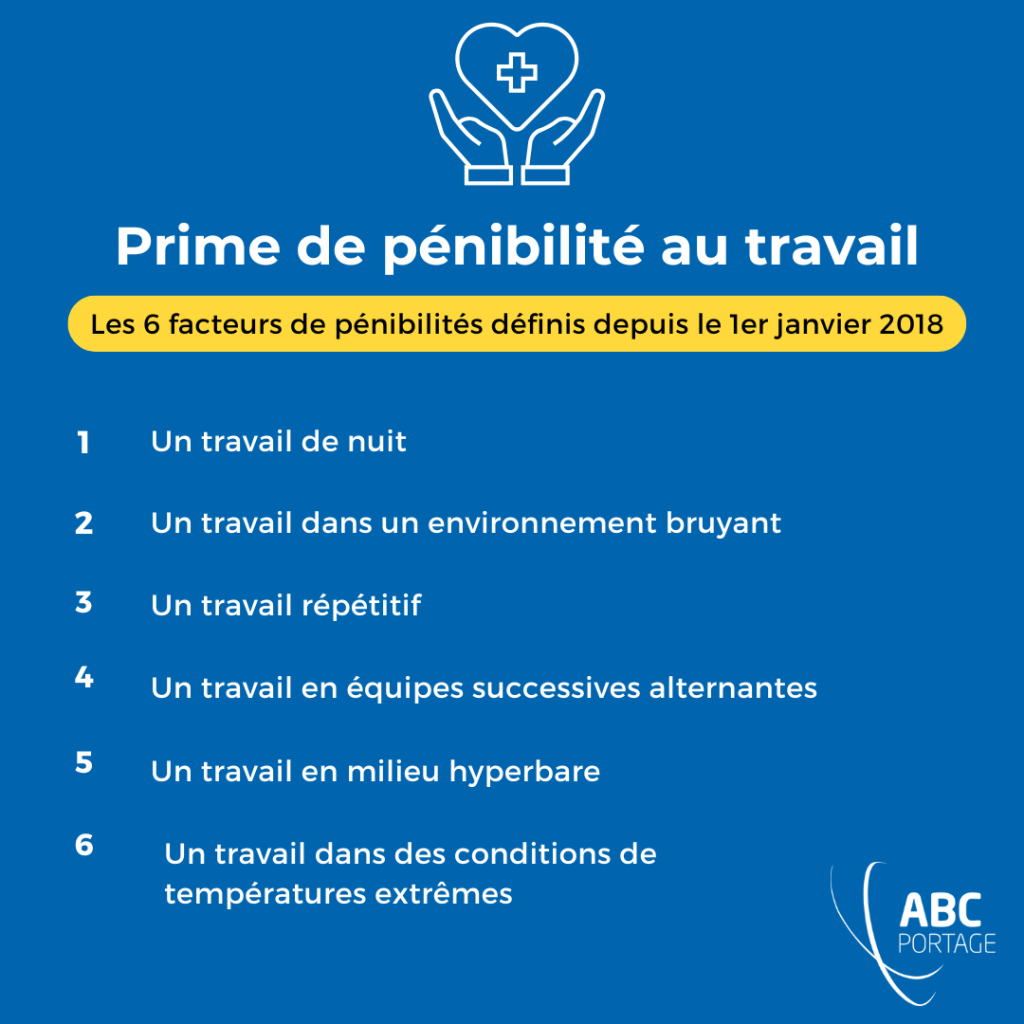 prime pénibilité au travail